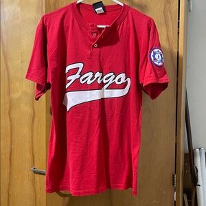 WilsonFargo Red Baseball Jersey